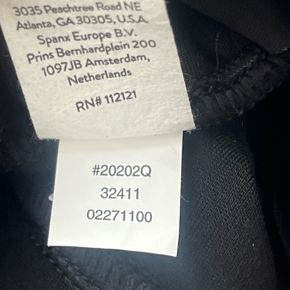 Spanx perfect black ankle pants black small P NWOT - Picture 12 of 12